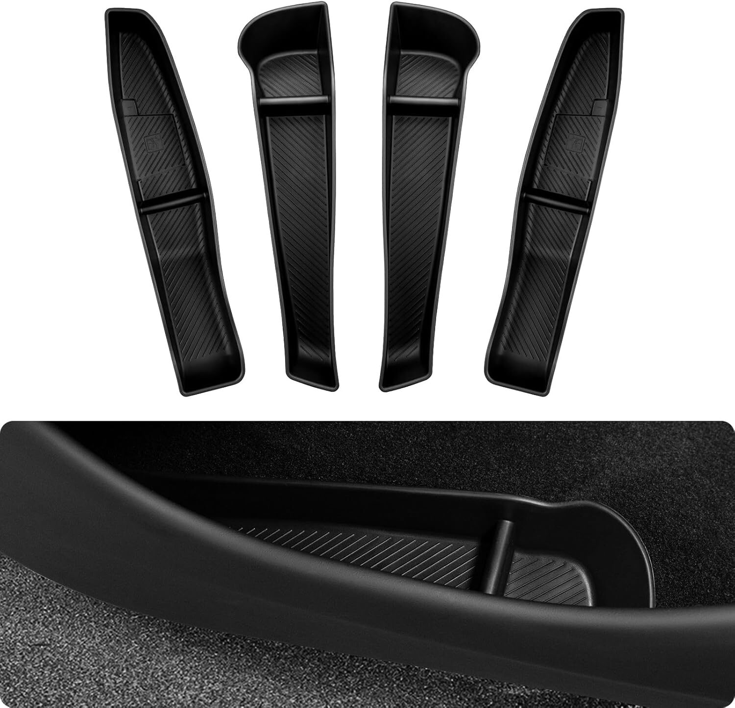 BASENOR door pocket liners for new Tesla Model Y Juniper