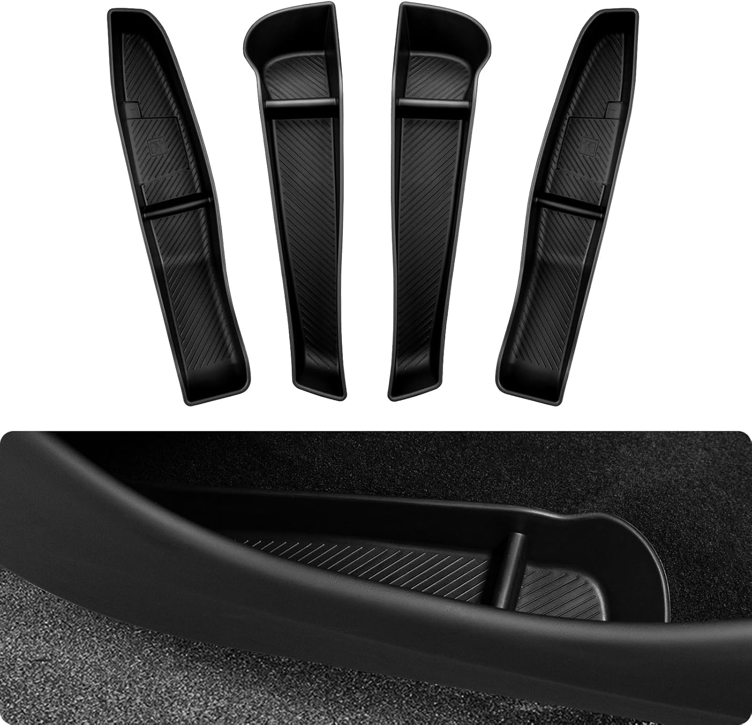 BASENOR door pocket liners for new Tesla Model Y Juniper