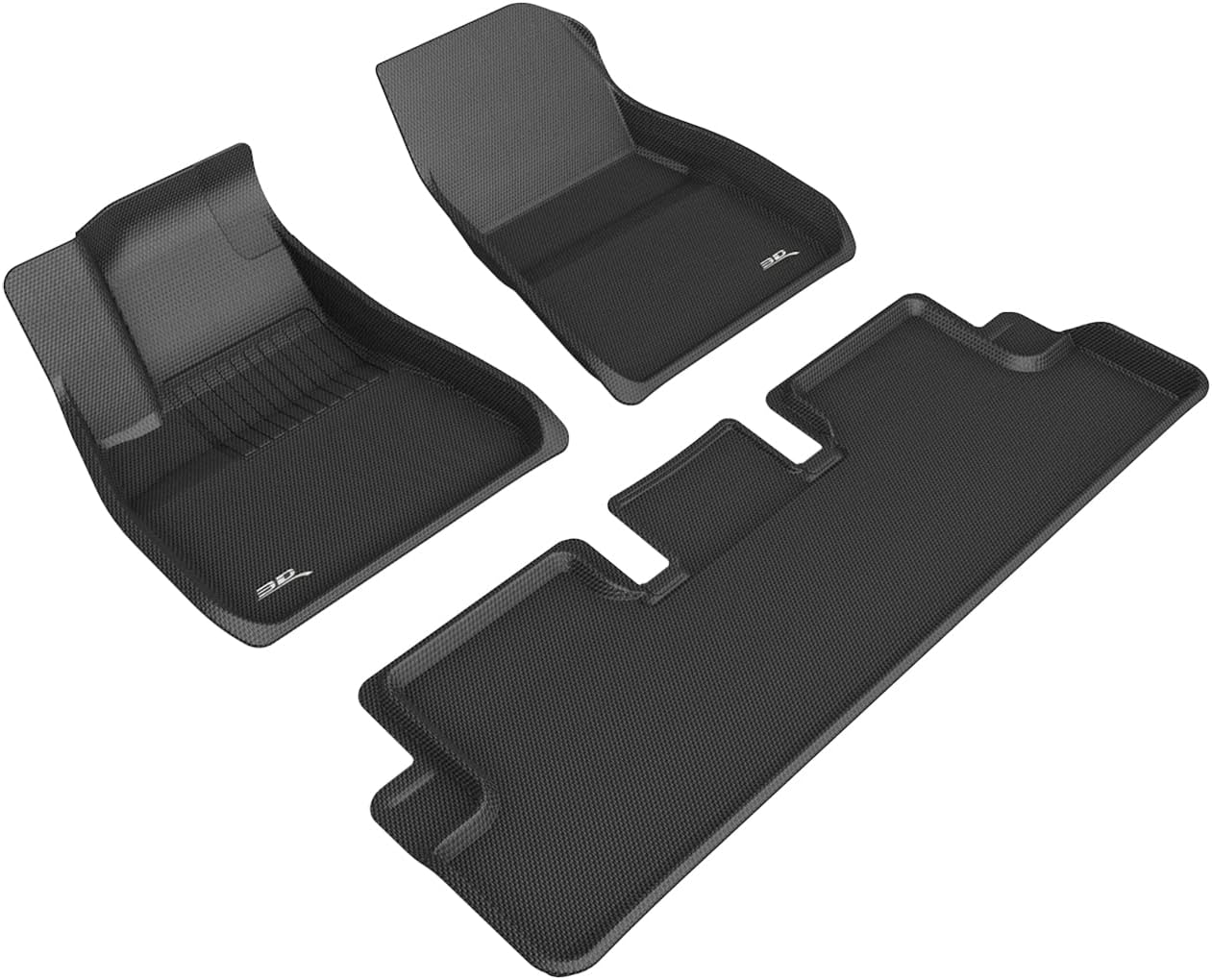 3D MAXpider all-weather floor mats for previous Tesla Model 3 2017-2023