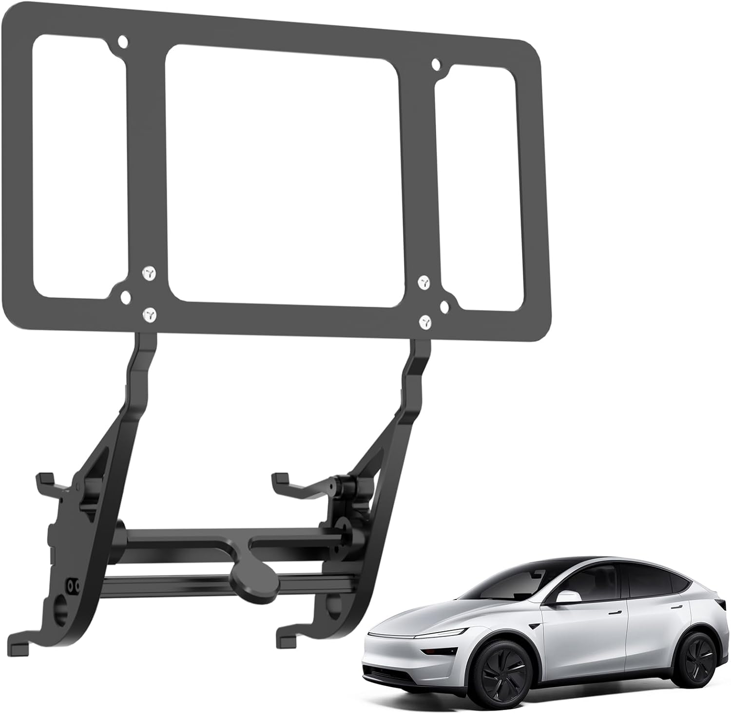 No-drill license plate holder for new Tesla Model Y Juniper Premium